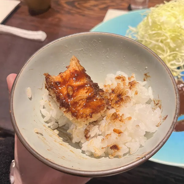 Tonkatsu with white rice that I’ve had before